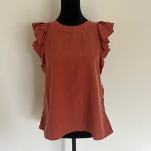 Aritzia size small coral blouse
